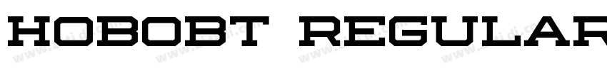 HoboBT Regular字体转换 HoboBT Regular字体转换